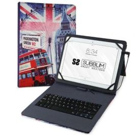SUBBLIM funda de tablet con teclado usb KEYTAB USB 10,1" England Precio: 14.69000016. SKU: S5622319