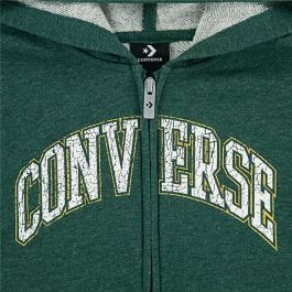 Conjunto Deportivo para Niños Converse Cnvb Heritage Ft Full Zip Set Oliva 2 Piezas 36