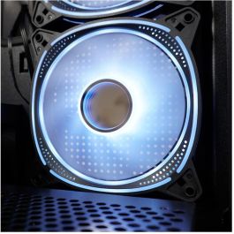 LC-Power LC-715B-ON Midi Tower PC Negra ATX/micro ATX/Mini-ITX con Ventana Lateral de Vidrio Templado y RGB para Juego