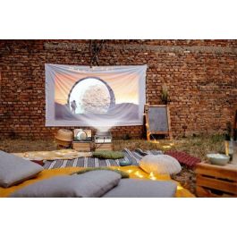 ViewSonic X11-4K, 4K (3840x2160) HDR Short Throw Portable LED Projector, 2.400 LED Lumens, Contrast 3.000.000:1, Image Size: 30"-200", 25 dB Noise lvl ViewSonic X11-4K, 4K (3840x2160) HDR Short Throw Portable LED Projector, 2.400 LED Lumens, Contrast 3.000.000:1, Image Size: 30"-200", 25 dB Noise lvl