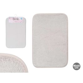 Alfombra de Baño Viscoelástica Gris Claro Berilo 60x40 cm (12 Unidades) Precio: 36.49999969. SKU: B166PMQ9MD