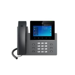 Grandstream GXV3350, 16 lines, 5" 1280x720 TFT LCD, 1 MP CMOS, Bluetooth 4.2 + EDR, RJ-9, USB, HDMI, Wi-Fi, 2x RJ-45, PoE/PoE+, Android 7.0