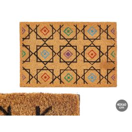 Giftdecor Felpudo Geométrico para Puerta de Entrada 40x60 cm, Material Fibra de Coco y Base PVC de 1.5 cm Grosor (10 Unidades) Precio: 50.69000002. SKU: B1BGBWDKGA