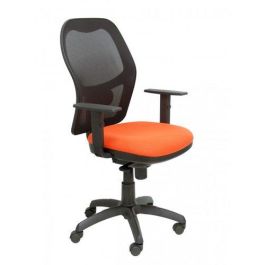 Silla Piqueras Y Crespo Jorquera Brazos Regulables Mecanismo Sincro Con Regulador De Tension Respaldo De Malla Negra Y Asiento Tapizado Bali Naranja Precio: 319.50000027. SKU: S5702206