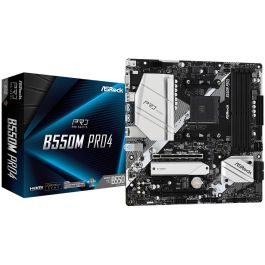 ASRock B550M PRO4 Placa Base AM4 mATX ASRock B550M PRO4 Placa Base AM4 mATX