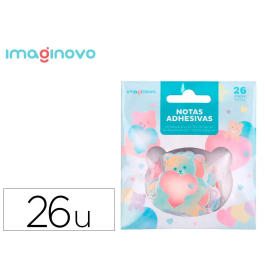 Imaginovo Pegatinas Adhesivas Papel Forma Oso y Corazón Scrapbook 110x105 mm Precio: 1.49999949. SKU: B1FTECRVD6