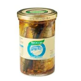 BIOCOP Sardinas Bio en Aceite de Oliva Virgen Extra 195g – Pesca Sostenible en Tarro de Cristal Precio: 8.5000003. SKU: B1DBVACL6D