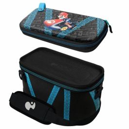 PDP PDP0708056072018 Bolsa de Viaje para Nintendo Switch Mario Kart Drift Brillo Nocturno Negro