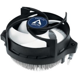 ARCTIC Alpine 23 Enfriador de CPU/Aire para AMD AM4, AM5 - Ventilador de 9cm, Silencioso 0.3 Sone, Aluminio, Negro