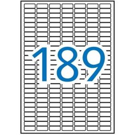 Apli Etiquetas Adhesivas 25,4x10,0 mm C-Romos 189 X 20H Blanco Opaco Inkjet-Láser Precio: 15.79000027. SKU: S8400988