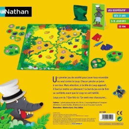 Nathan The Wolf Game Juego de Mesa Educativo Cooperativo para Niños a partir de 3 Años
