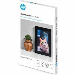 Hp Papel Fotográfico Satinado 25 Hojas -10 X 15 cm Sin Bordes