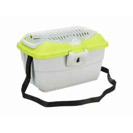 Trixie Caja de transporte Mini-Capri de plástico para roedores, 40x22x30 cm, gris/azul, con ventilación y asas Precio: 20.50000029. SKU: B1FD39R39X