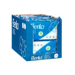 Set 10 Esponjas Jabonosas 20x12 cm - Berilo (12 Unidades)
