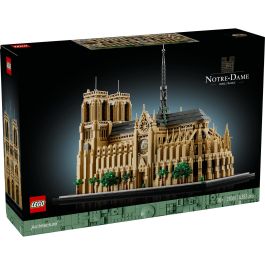 LEGO Architecture Notre-Dame de Paris 21061 Juego de Construcción para Adultos con 4383 Piezas