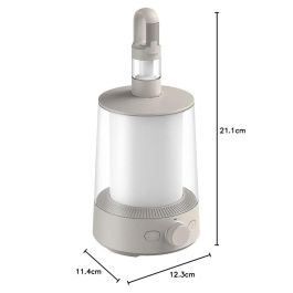 Xiaomi BHR7349GL Linterna de Camping a Pilas, LED, 230 lm, IP54, Batería Ión de Litio, Carga USB, Color Crema/Blanco
