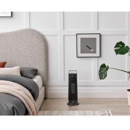 Oceanic OCEASFT2000 Calefactor Cerámico Oscilante 2000W con Mando a Distancia - Negro