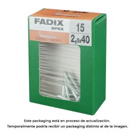 Caja m 15 unid.. alcayata roscada cinc 2,5x40mm fadix Precio: 2.50000036. SKU: S7913527