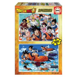 Educa Puzzle 2x100 piezas Dragon Ball para niños de 6 a 8 años Precio: 9.99944. SKU: S2403690