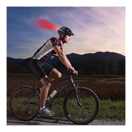Casco bicicleta con leds rojos talla l 58 - 61 cm Casco bicicleta con leds rojos talla l 58 - 61 cm
