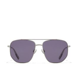 Hawkers Gafas de Sol CAD Aviador Unisex Plateado Montura Acero Inoxidable