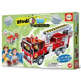 Educa Puzzle Coche de Bomberos 3D 19186 +5 años