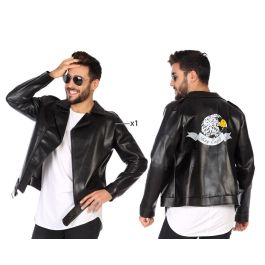 Disfraz Años 60 Hombre Adulto Chupa Negra XS-S