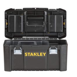 Stanley Caja de Herramientas para Organización y Almacenamiento con Cierres Metálicos, 19 pulgadas (48 cm) Stanley Caja de Herramientas para Organización y Almacenamiento con Cierres Metálicos, 19 pulgadas (48 cm)