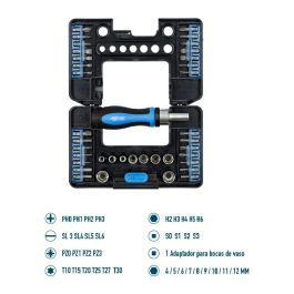 Set de Destornilladores Ferrestock 38 pcs