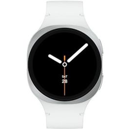 Samsung Galaxy Watch8 40 mm Wi-Fi Smartwatch Plata Blanco con AMOLED, GPS, 32 GB, Monitor de Frecuencia Cardiaca