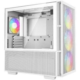 Caja de PC sin fuente de alimentación - DEEPCOOL CH560 (Blanco) - Torre media - Formato E-ATX Caja de PC sin fuente de alimentación - DEEPCOOL CH560 (Blanco) - Torre media - Formato E-ATX