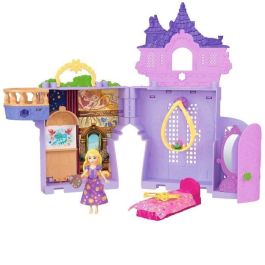 Mattel Jdp61 Castillo de Juego Disney Princess Rapunzel - Casa de Muñecas con Figura de Rapunzel y Pascal