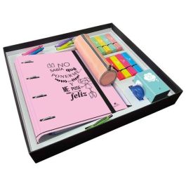 Set Papeleria Mariola Frases Premium 34 Piezas 1X Caja De Carton Forrado Reutilizable 1X Carpeblock 4 Anillas 40Mm 1X Lapicero Carton Forrado 1X Estuche Color 16X Fluorescentes Surtidos 4X Boligrafo 4 En 1 1X Boligrafo Tekno 1X Cinta Correctora 4X Reglas  Precio: 66.50000038. SKU: B1CN2RLK8Z