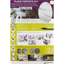 Nordlinger Pro NOR3354767800746 Placa Compuesta 80 x 120 cm Aluminio Mármol Blanco Nordlinger Pro NOR3354767800746 Placa Compuesta 80 x 120 cm Aluminio Mármol Blanco