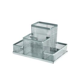 Organizador Sobremesa Forofis Rectangular Metalico Malla Plateado Precio: 5.68999959. SKU: B14TFK52W8