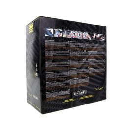 Tapacubos OMP Stinger Speed Negro 14" (4 uds) Tapacubos OMP Stinger Speed Negro 14" (4 uds)