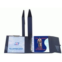 Carpeta De Anillas Con Pinza Miniclip Superior Iberplas Pvc Escolar Fº 4 An.40Mm Con Trabilla Y 2 Separadores Negro Precio: 15.79000027. SKU: B1BY2A2AXV