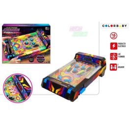 Color Baby Pinball Arcade Electrónico con Efectos de Luces y Sonidos, Juego Interactivo para Niños a partir de 6 Años