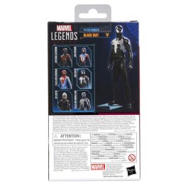 HASBRO Peter Parker Black Suit Spider-Man 2 Marvel Legends Figura Articulada 15cm con Accesorios