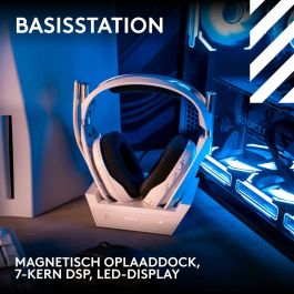 Logitech Astro A50 Lightspeed Pro-G Graphene LOG1737996545547 Auriculares Inalámbricos para Juegos - Xbox, PS5, Switch, PC/Mac - Blanco