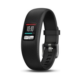 Garmin Vivofit 4 Pulsera de Actividad Negra, Pantalla MIP 0.61", Resistente al Agua, Seguimiento de Actividad y Sueño, Bluetooth, Batería Hasta 1 Año, Talla L (148-215 mm) Precio: 113.50000013. SKU: B19QK5MRGG