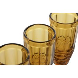 Copa Basicos DKD Home Decor Ambar 7 x 20 x 7 cm Set de 6