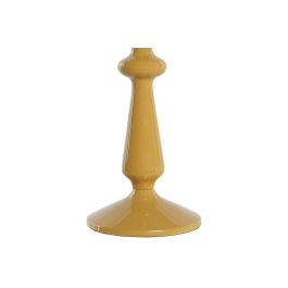 DKD Home Decor Candelabro Sejed Urban Mostaza Terracota Aluminio 10x10x32 cm (2 Unidades)