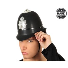 Casco de Policía Negro para Adultos - Accesorio para Disfraces y Carnavales Precio: 2.50000036. SKU: S1130245