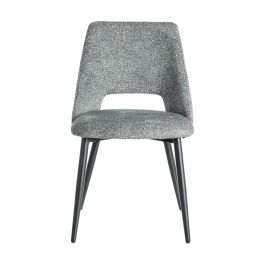 Silla Jaspeado Verde Tejido-Metal 50 X 57 X 81 cm