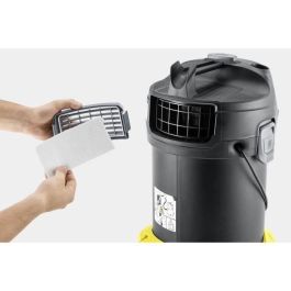 Karcher AD 4 Filtro de Aire Saliente para Aspiradora de Cenizas y Polvo. Filtro de Salida que Reduce Reemisión de Polvo y Mejora Calidad del Aire