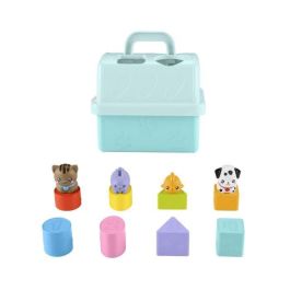 Fisher-Price Portamascotas Pet Pals apilables y encajables de juguete para bebés a partir de 4 meses