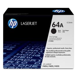 HP Cartucho de Toner Original LaserJet 64A CC364A Negro Estándar 10.000 Páginas Precio: 225.49999956. SKU: B17KMTJ3D7