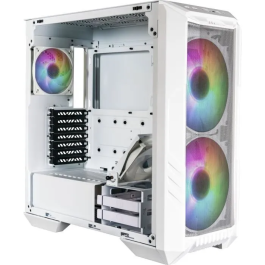 Cooler Master Caja HAF500 E-ATX Blanca Cristal Templado RGB