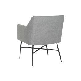 DKD Home Decor Silla Scandi Gris 60.5 x 78 x 59.5 cm